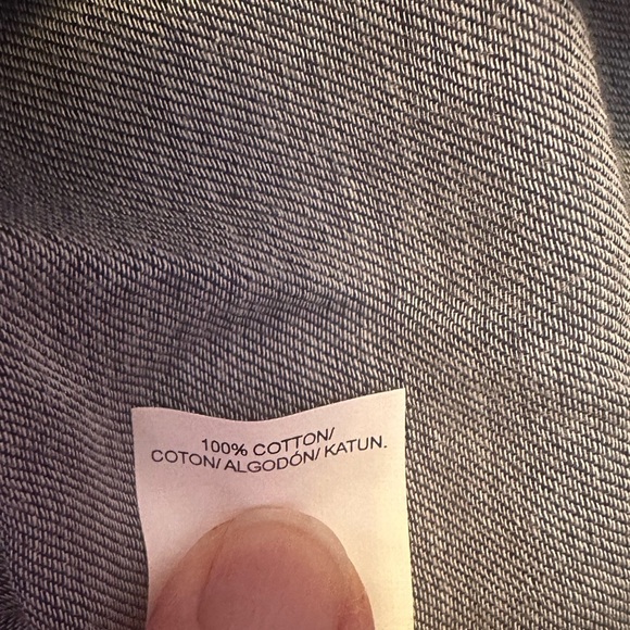 Lucky Brand, women’s bell sleeve peasant top, size M, blue - Picture 6 of 7